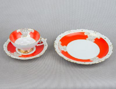 Чайная пара с десертной тарелкой, Kahla