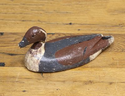 Винтажная охотничья подсадная утка