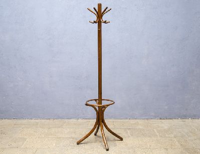 Старинная венская напольная вешалка