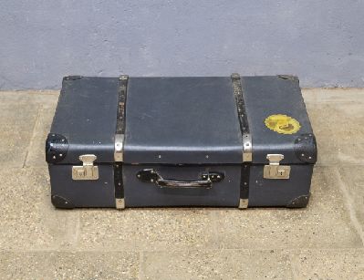 Старинный дорожный чемодан ГДР
