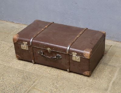 Старинный дорожный чемодан ГДР