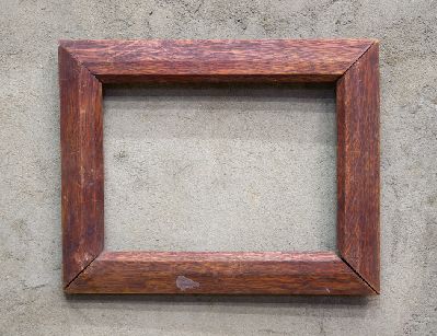 Старинная дубовая рама