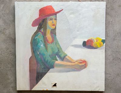 Винтажная картина, портрет