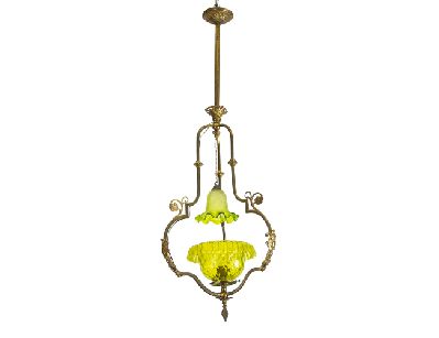 Старинный потолочный светильник