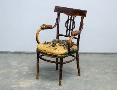 Антикварное венское кресло №379, Тонет