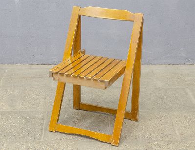 Винтажный складной стул