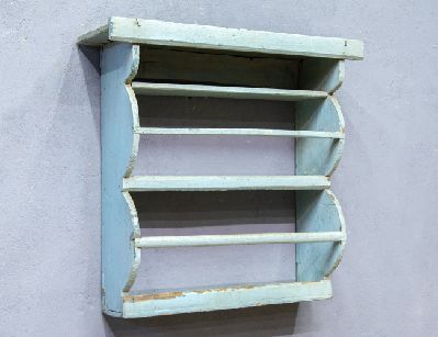 Старинная деревенская кухонная полка