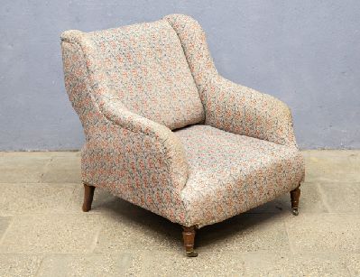 Антикварное кутаное кресло, 19 века