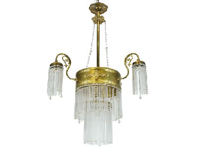 Антикварная люстра, начало 20-го века