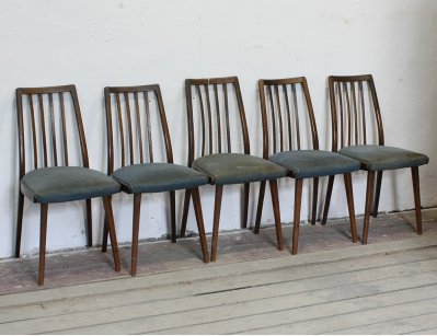 Старинный чехословацкие стулья