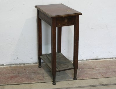 Старинный дубовый самоварный столик