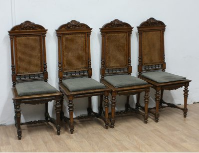 Дубовые стулья 19 века