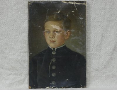 Портрет 19 века - мальчик кадет
