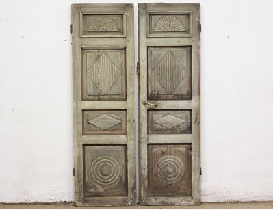 Старинные резные двери (двусторонние)