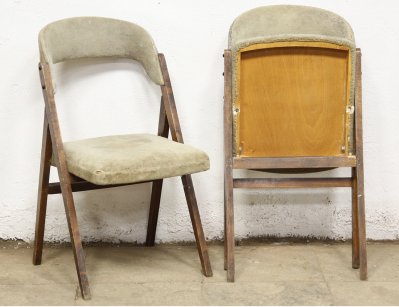 Старинные раскладные стулья